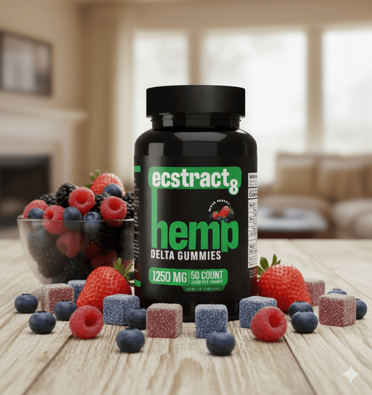 The Ultimate Guide to Our Mixed Berry Delta Gummies: Flavor Meets Function - ecstract 8