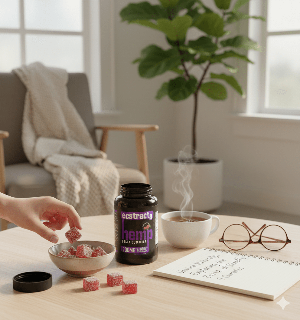 Unwind Naturally: Exploring the Benefits of Ecstract 9 Mixed Berry Delta 9 Gummies - ecstract 8