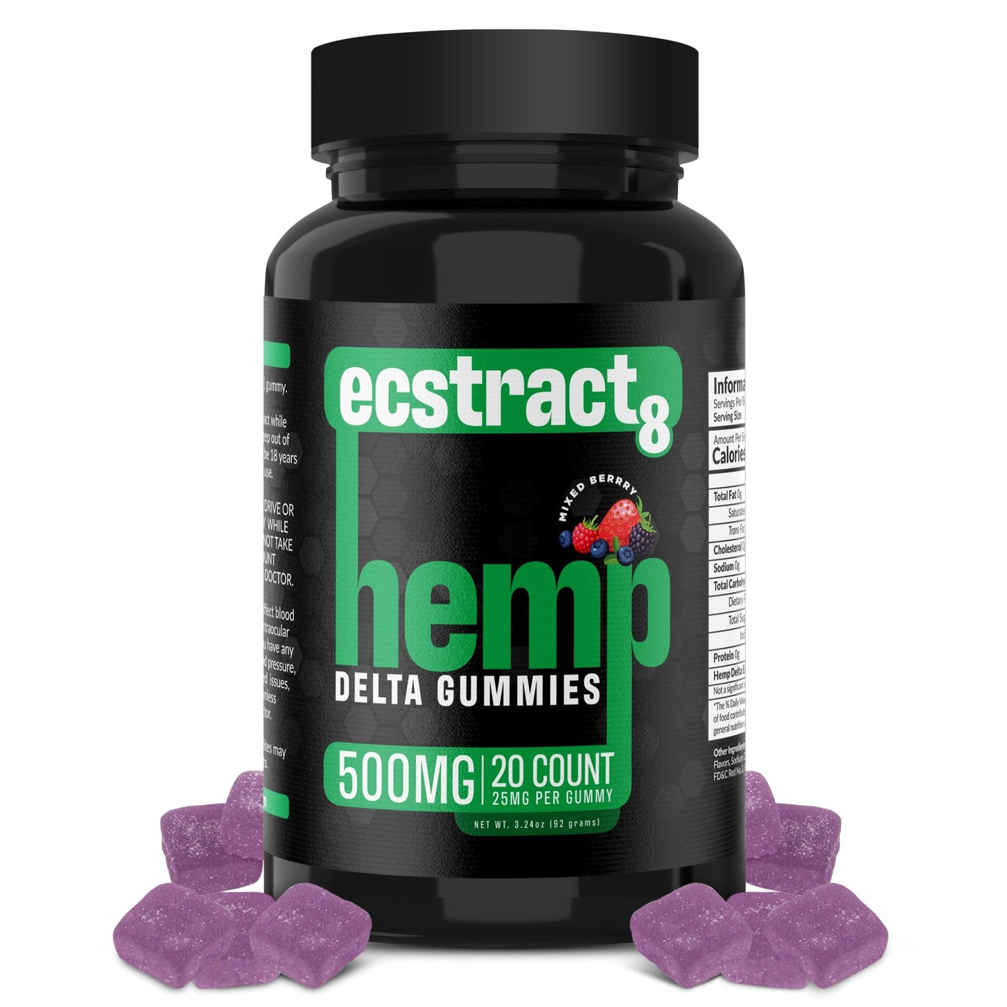 Mixed Berry - 20 Count - ecstract 8